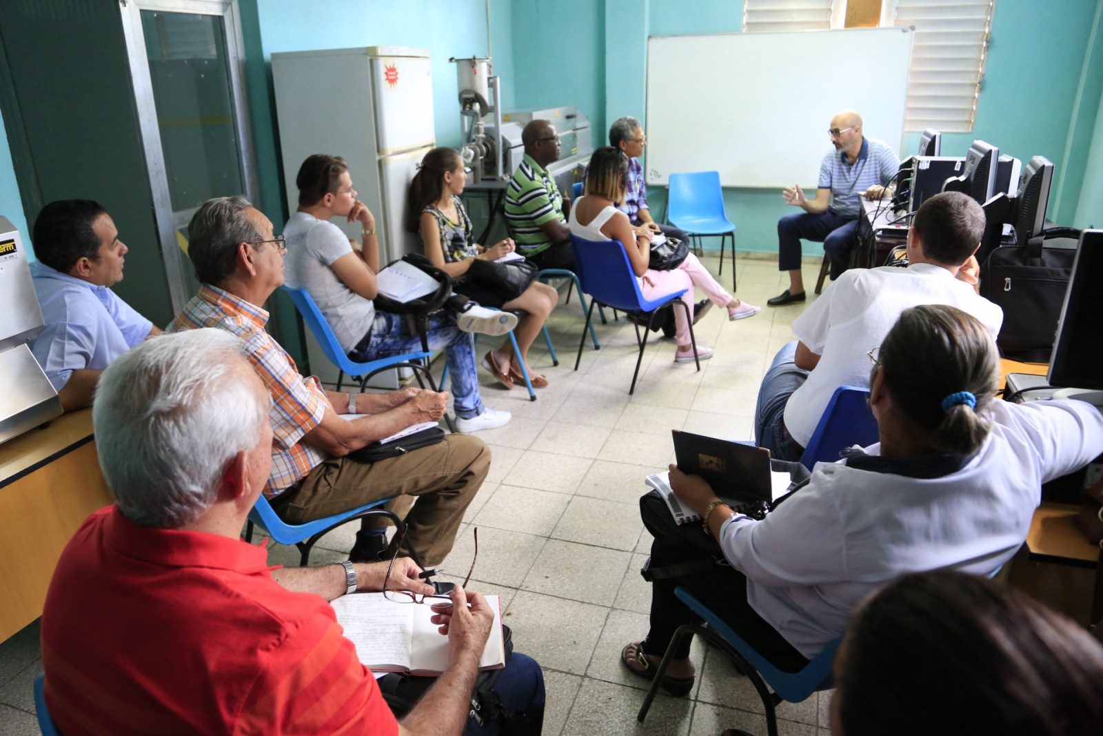 encuentro con estudiantes